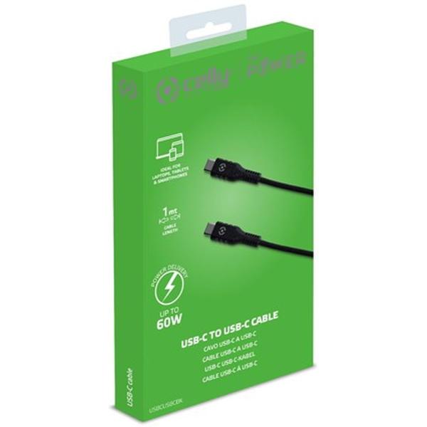 1_Meter_Cable_USB_C_To_USB_C_Power_Delivery_60W_Black