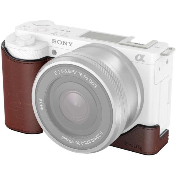 3527_Leather_Half_Case_For_Sony_ZV_E10