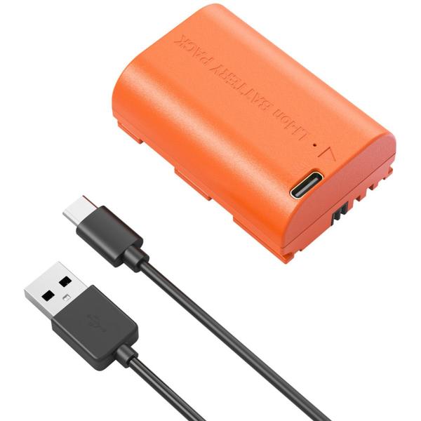 4968_LP_E6NH_USB_C_Rechargeable_Camera_Battery__Orange_