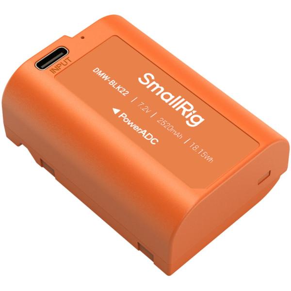 4979_DMW_BLK22_USB_C_Rechargeable_Camera_Battery__Orange_