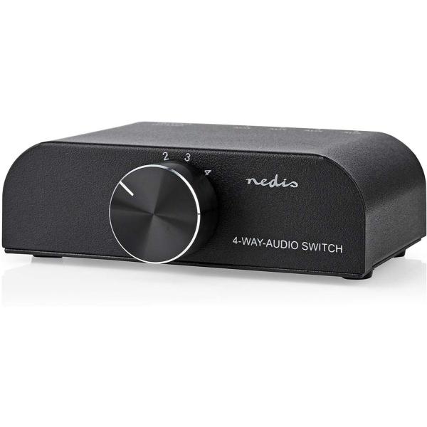 Analoge_Audio_Switch_4_Port_Input_1X_3_5mm_Audio_Input___3X_