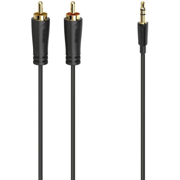 Audiocable_3_5mm_PLUG_2_Cinch_Plug_Stereo_Gold_Plated_3m