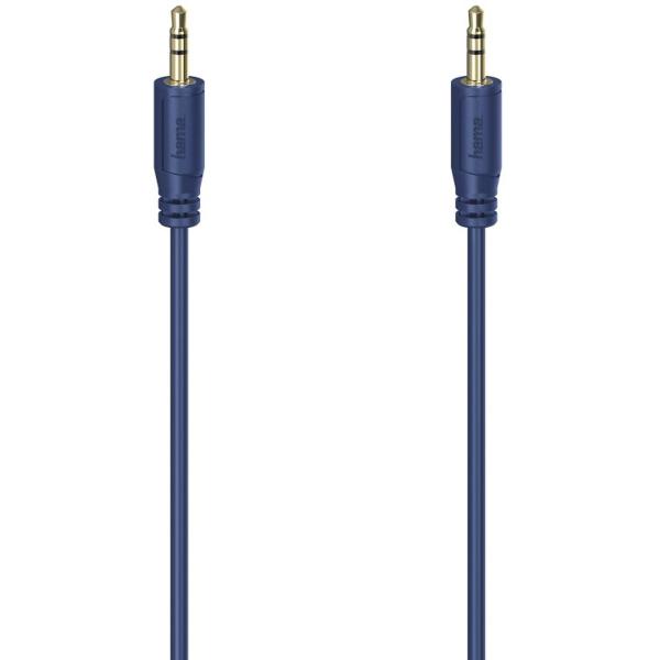 Audiocable_Flexi_Slim_3_5mm_Plug_Gold_Plated_Blue_0_75m