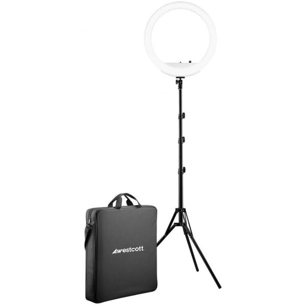 Bi_Colour_LED_Ring_Light_Kit_w__Batteries_And_Stand