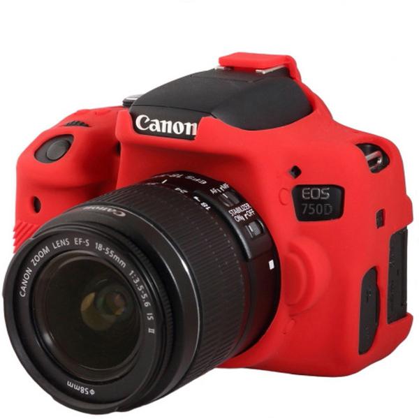 Body_Cover_For_Canon_750D_Red