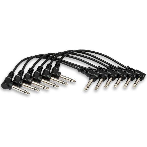 CFS_606_Guitar_Patch_Cable_Molded_R_ANG_To_S_6IN_6_PC
