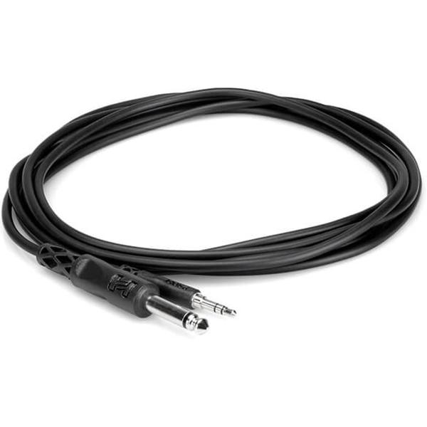 CMP_110_Mono_Interconnect_1_4_In_TS_To_3_5mm_TRS_10_FT