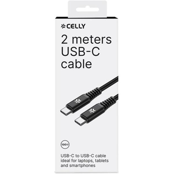 C_To_C_Cable_100W_2_Meter_Black