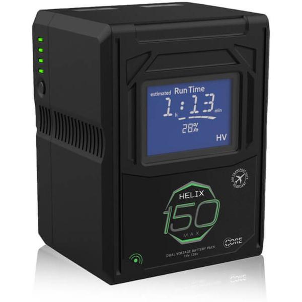 Core_SWX_Helix_Max_150_14_4V_28_8V_147WH_V_Mount_Battery_Pack_LCD