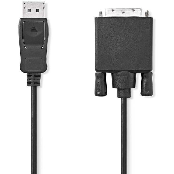 DP_Cable_DP_Male_DVI_D_24_1_PINS_Male_1080p_Nickel_Plated_1m