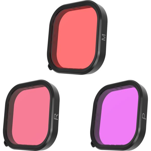 Duik_Filters_For_GoPro_9_10_11_12_Red_Pink_Magenta