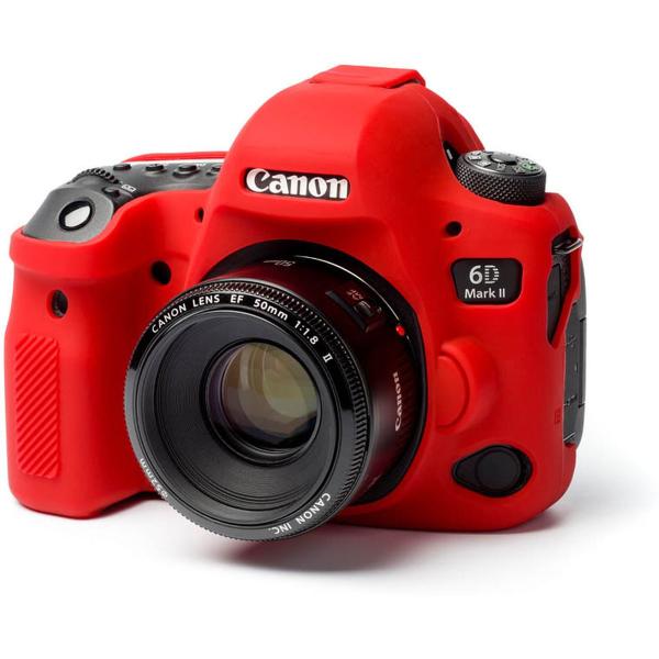 ECC6D2R_Body_Cover_For_Canon_6D_MkII_Red