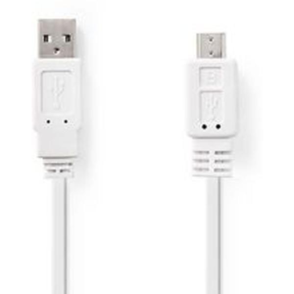 Flat_USB_2_0_CABLE_A_M_Micro_B_M_1_0m_WH