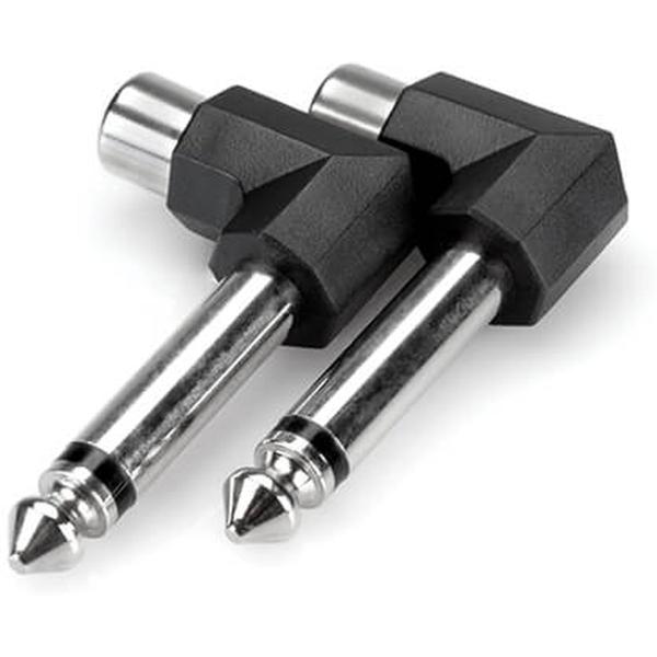 GPR_123_Right_Angle_Adaptors_RCA_To_1_4_In_TS_2_PC
