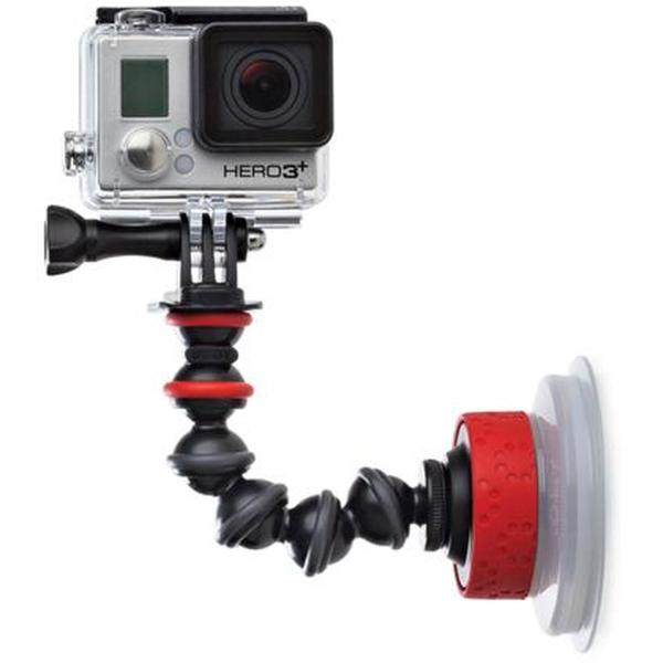 Gorillapod_Suction_Cup___Gorillapod_Arm_Black_Red