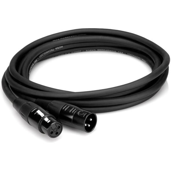 HMIC_020_Pro_Microphone_Cable_Rean_XLR3F_To_XLR3M_20_FT