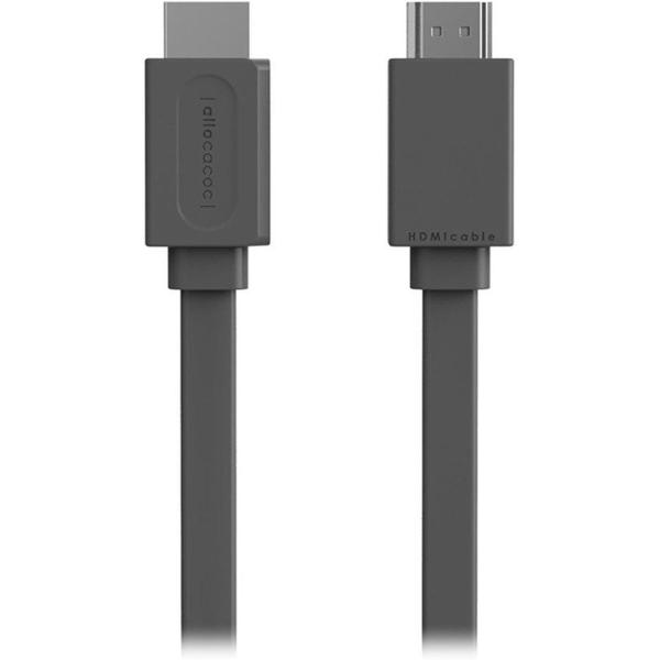 Hdmicable_Flat_3m_Cable_Grey