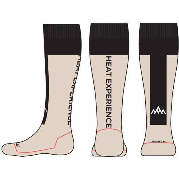 Heatx_Heated_Technical_Socks_L_Sand_Black___EU43_45