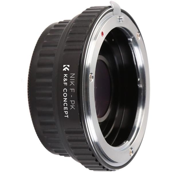 K_F_Lens_Adapter_Nikon_F___Pentax_K__w__Glas_