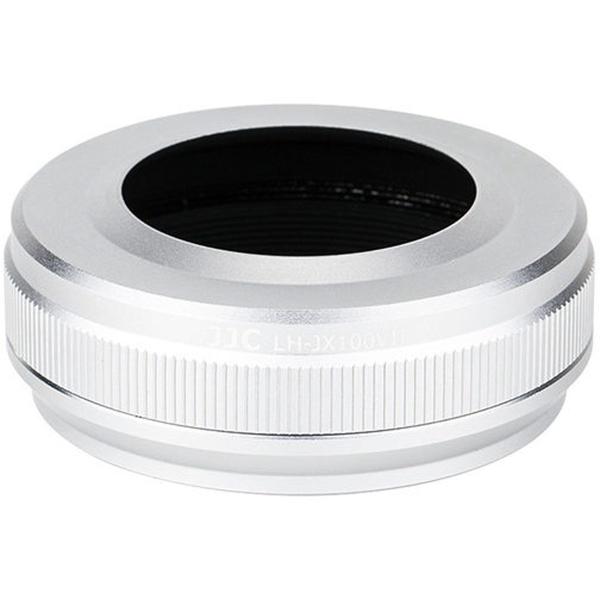 LH_JX100VII_Lens_Hood_Silver_LH_X100___AR_X100_Adap_ring