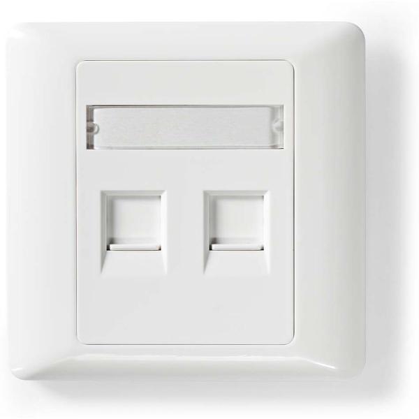 Network_Keystone_Voorplaat_Frontplaat_RJ45_2_Poort_EN__ABS_W