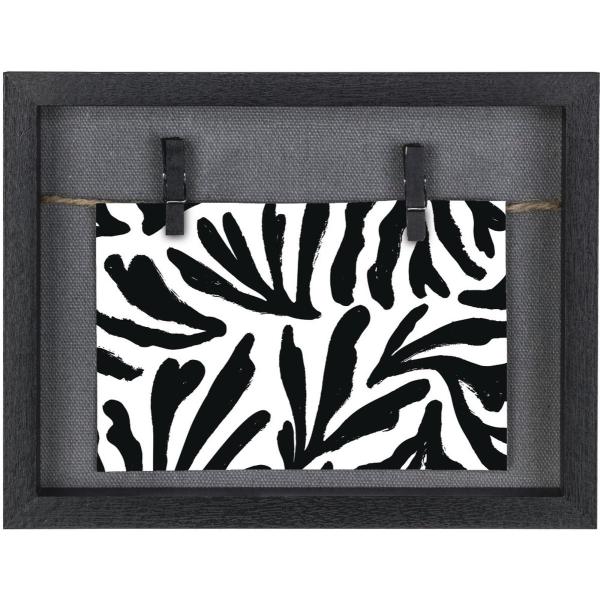 Photo_Frame_Muro_w__Cord_EN_Clamps_Black_16_5_X_21_5_cm