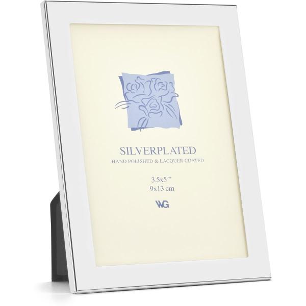 Photo_Frame_Silver_Plated_Smooth_Flat_9x13_cm