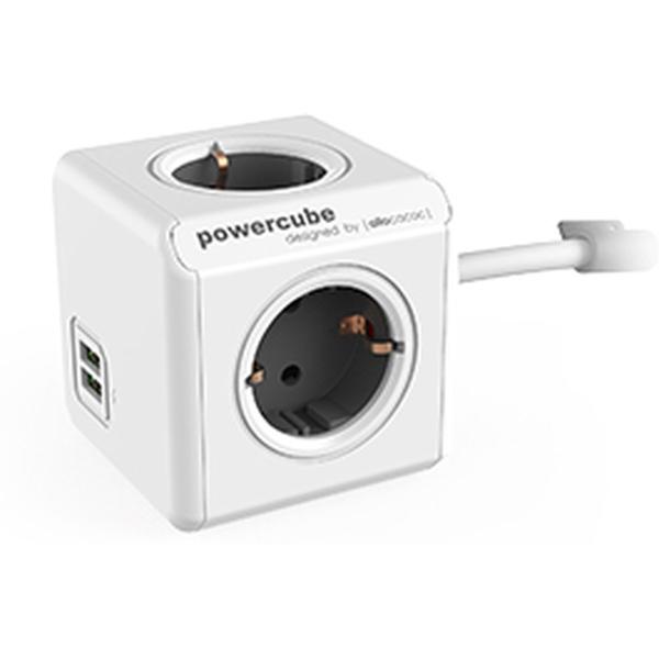 PowerCube_Extended_USB_Grey_1_5m_Cable