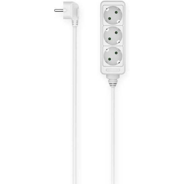 Power_Strip_3_FOLD_1_4_M_White