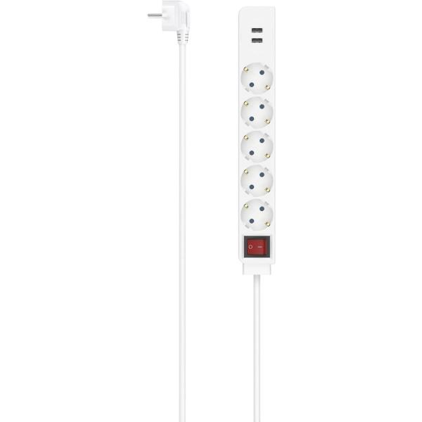 Power_Strip_5_FOLD_USB_A_17W_Switch_1_4_M_White