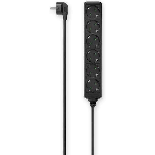 Power_Strip_6_FOLD_1_4_M_Black