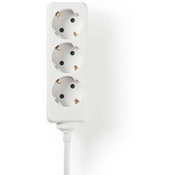 Power_Strip_Beschermend_Contact_3_WEG_1_5m_WH