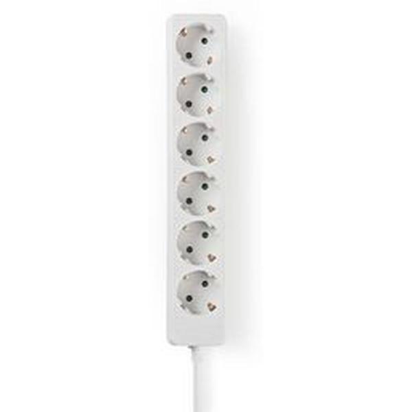 Power_Strip_Beschermend_Contact_6_WEGS_1_5m_WH