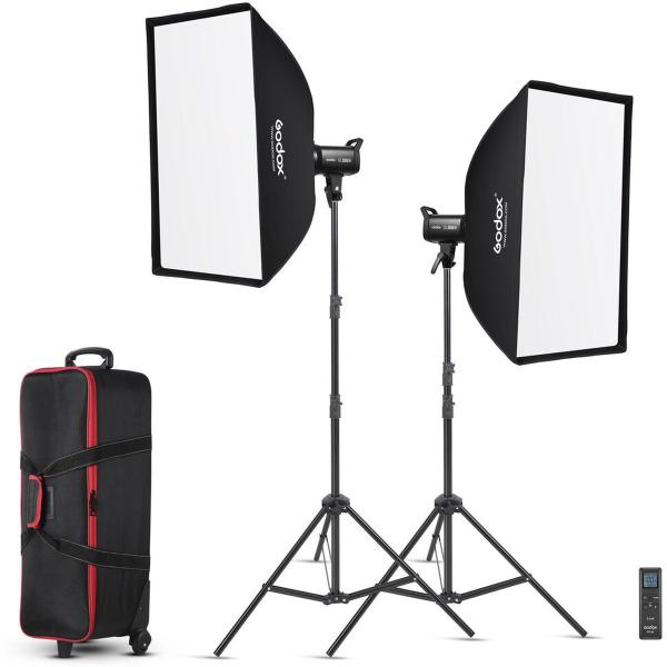 SL100BI_LED_Video_Light_Two_Light_Kit