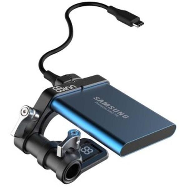 SSD_Holder_For_Samsung_T5_On_Cold_Shoe_Mount