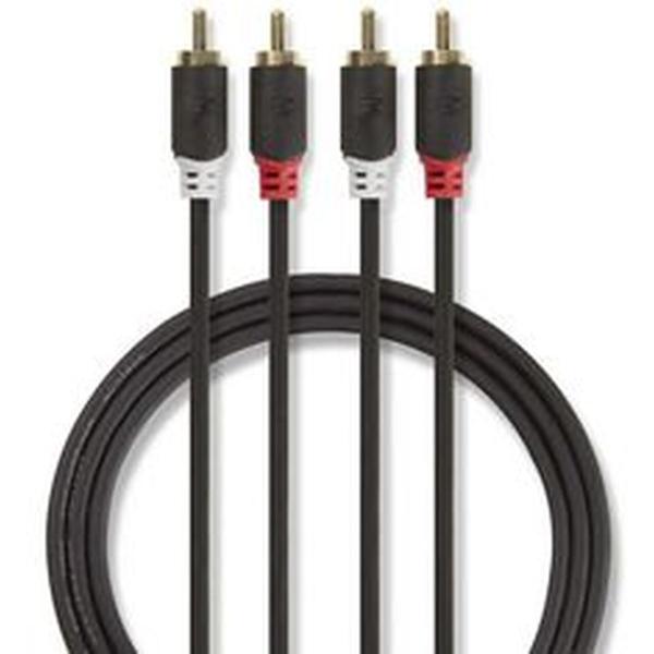 Stereo_Audio_Cable_2X_RCA_M___2X_RCA_M_1_0m_GY