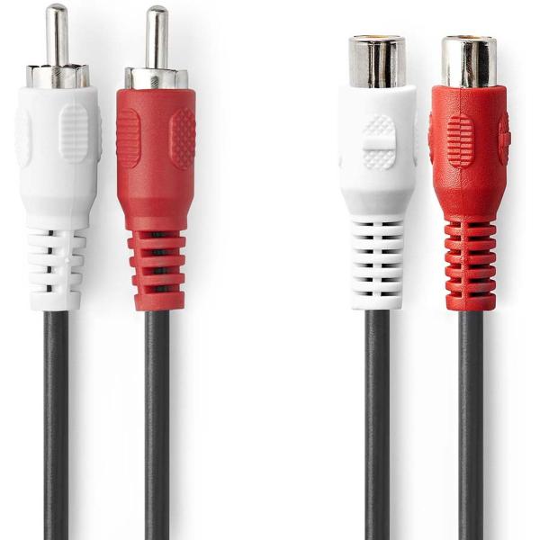 Stereo_Audio_Cable_2X_RCA_Male_2X_RCA_Female_Nickled__10_0_M