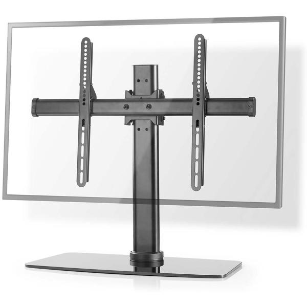 TV_Standard_32_65_Maximaal_Weight_45kg_Glas_Steel_Black