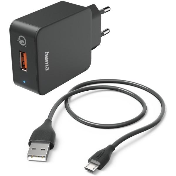 Travel_Charger_Set_QC_3_0_Micro_USB_19_5_Watt_1_5m_Black