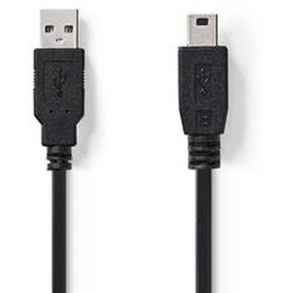 USB_2_0_CABLE_A_M_Mini_5_PINS_M_2_0m_BK