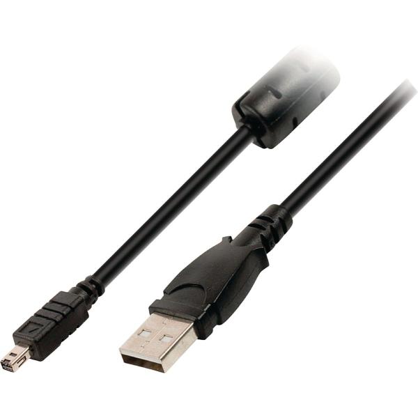 USB_2_0_Cable_USB_A_Male___Minolta_8_PINS_Male_2_00_M_Black