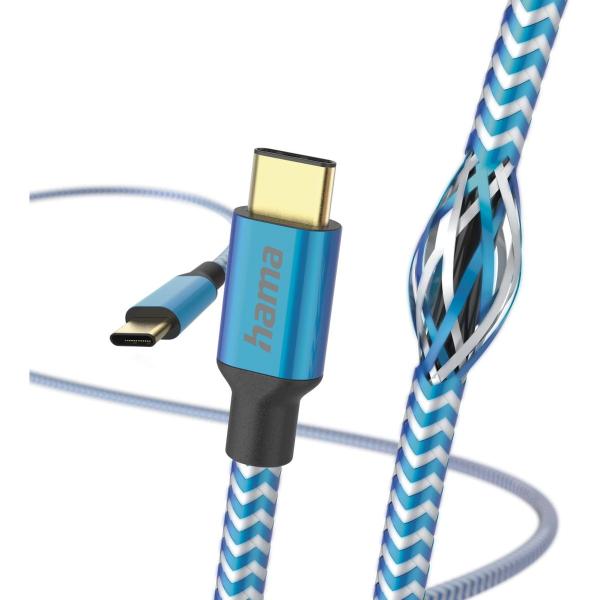 USB_Cable_Reflectief_USB_C_To_USB_C_1_5_M_Blue
