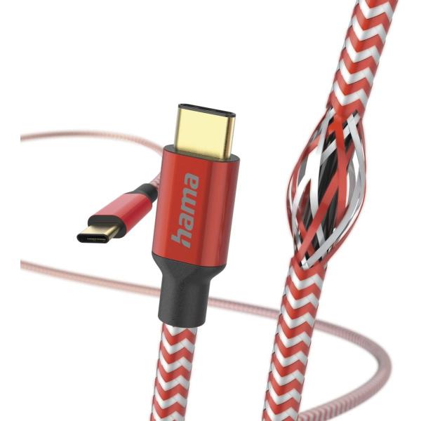 USB_Cable_Reflectief_USB_C_To_USB_C_1_5_M_Red
