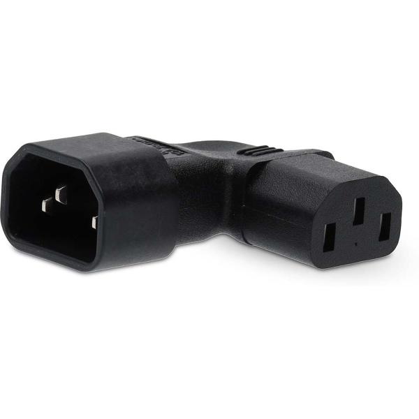 Verlengstekker_IEC_320_C13_IEC_320_C14_Right_Gehoekt_Vernikk