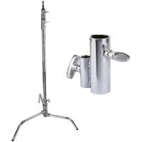 20_inch_Chrome_Plated_C_Stand_And_Adapter_Bundle