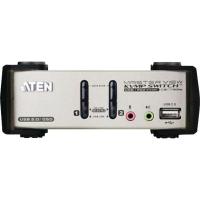 2_Port_KVM_Switch_Black_Silver