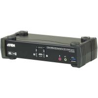 2_Port_KVM_Switch_USB_3_0_4K_DisplayPort_MST_Black