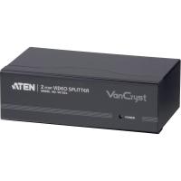 2_Port_VGA_Splitter_Black