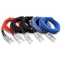 3GT_PAK_Cloth_Guitar_Cable_Hosa_Straight_To_S_18FT_10PC