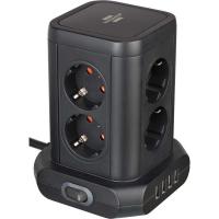 8_Fold_Wall_Socket_In_45__Set_Up_4X_USB_w__2_Cables_Bipolar_